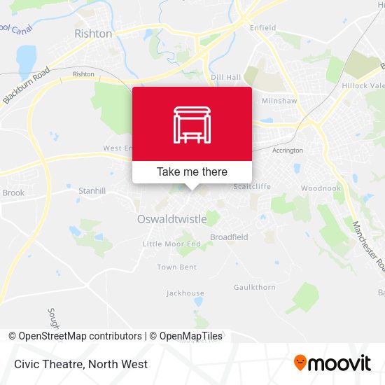 Civic Theatre map