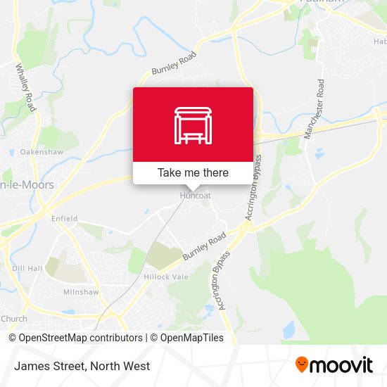 James Street map