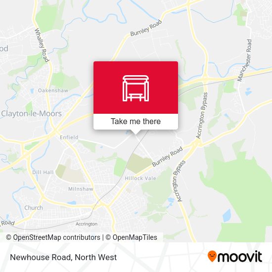 Newhouse Road map