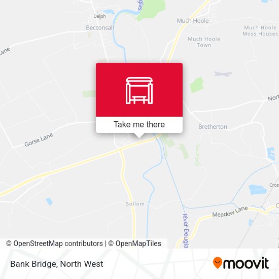 Bank Bridge map