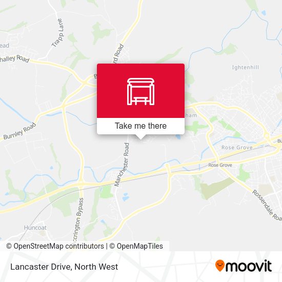Lancaster Drive map