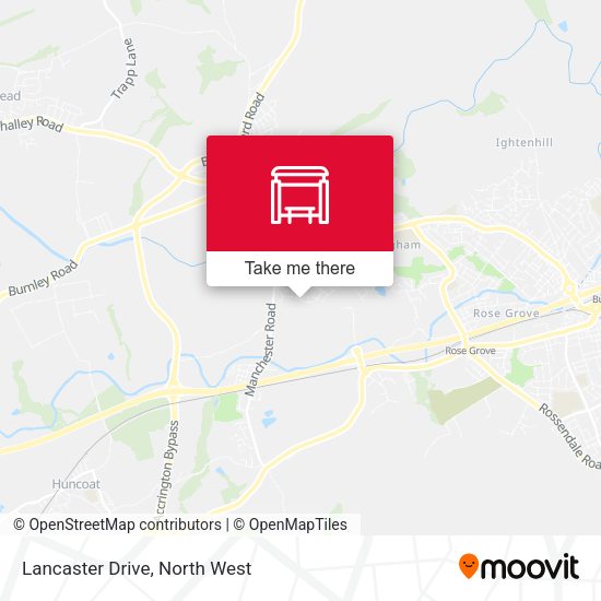 Lancaster Drive map