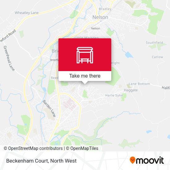 Beckenham Court map