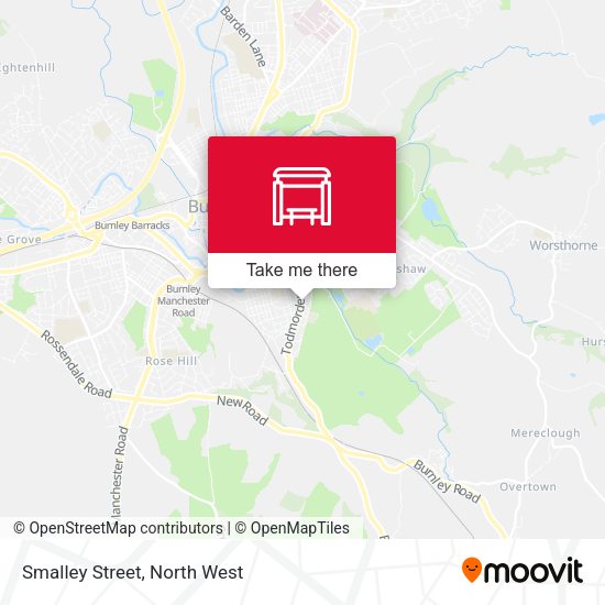 Smalley Street map