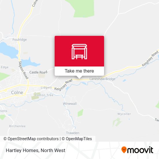 Hartley Homes map
