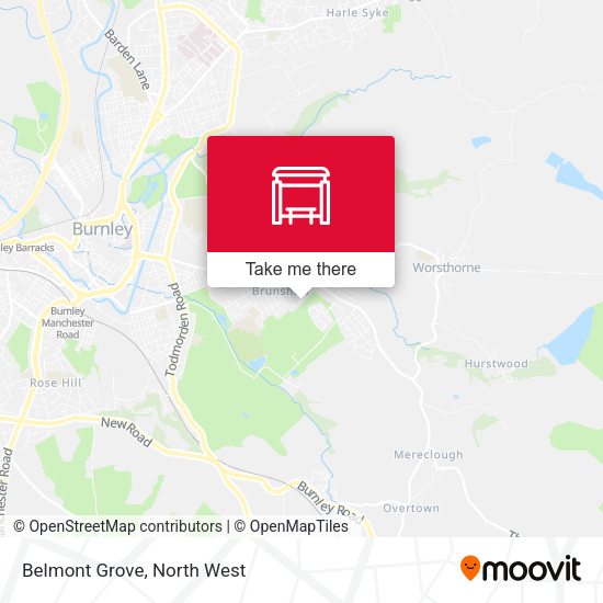 Belmont Grove map