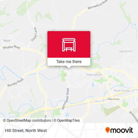 Hill Street map