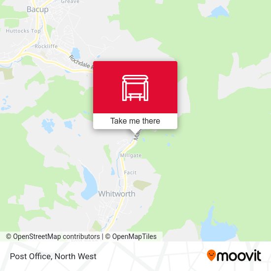 Post Office map
