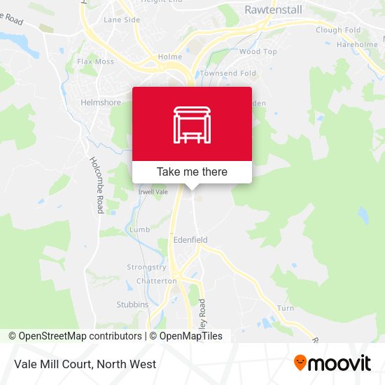Vale Mill Court map