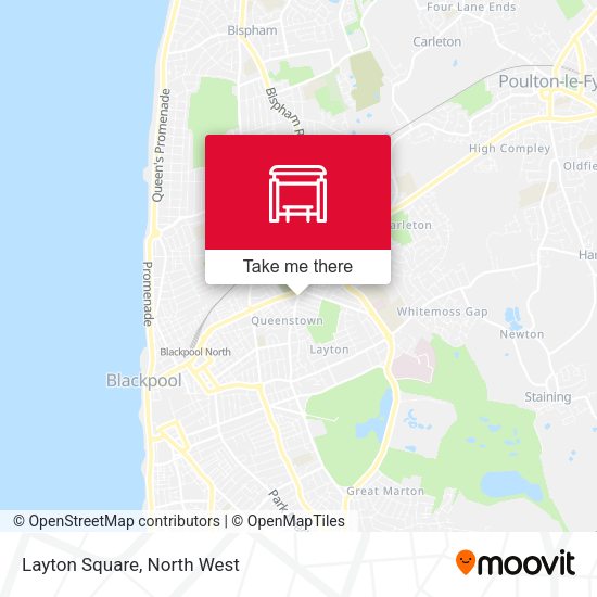 Layton Square map