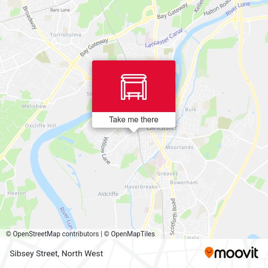 Sibsey Street map