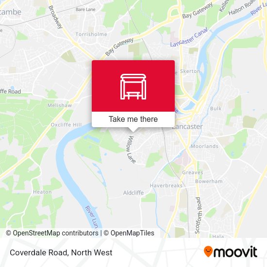 Coverdale Road map
