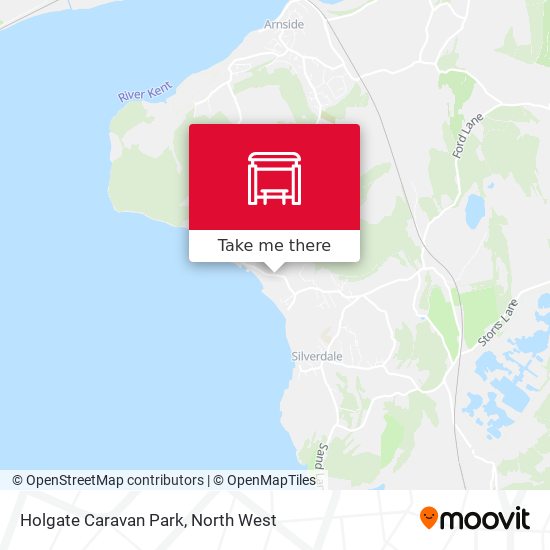 Holgate Caravan Park map