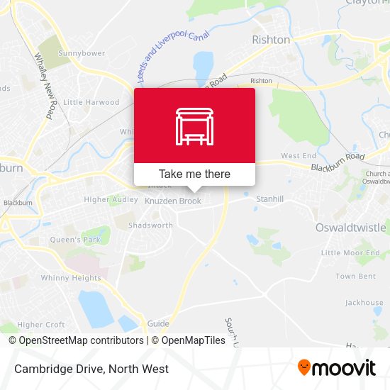 Cambridge Drive map