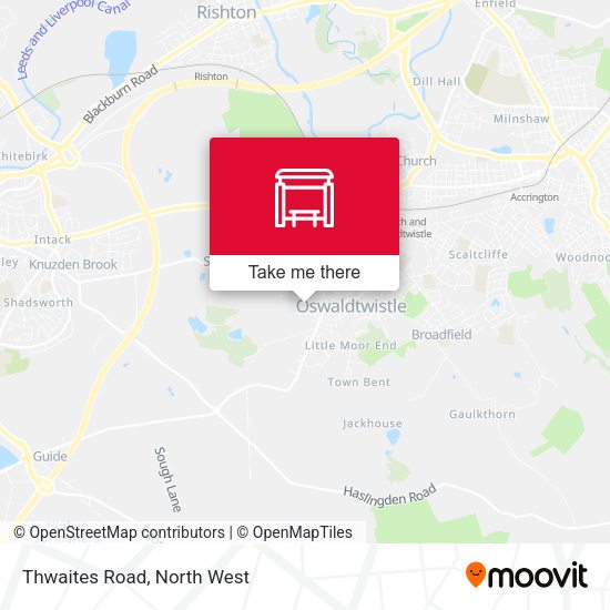 Thwaites Road map