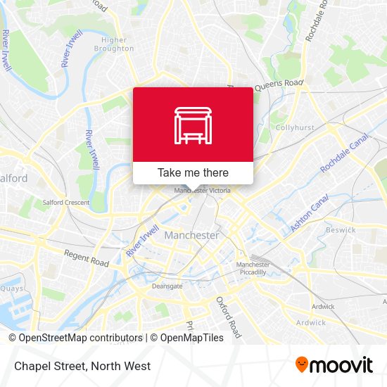 Chapel Street map