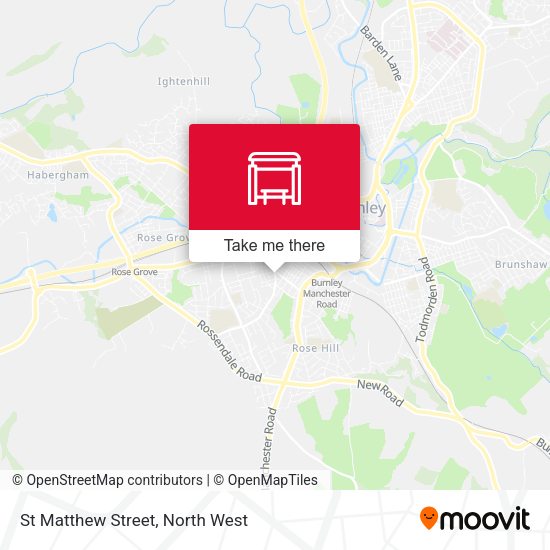 St Matthew Street map
