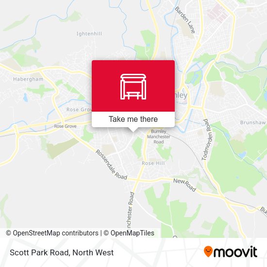 Scott Park Road map