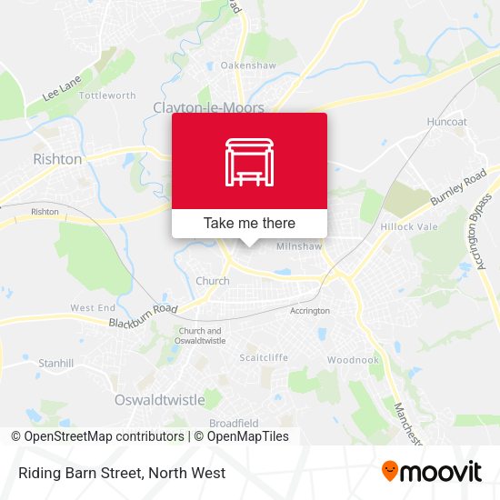 Riding Barn Street map
