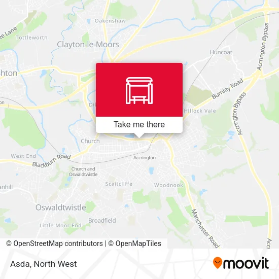 Asda map
