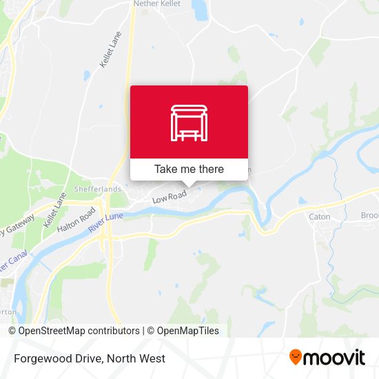 Forgewood Drive map