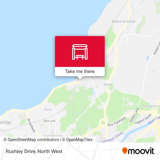 Rushley Drive map