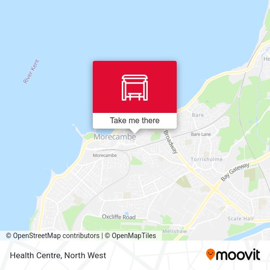 Health Centre map