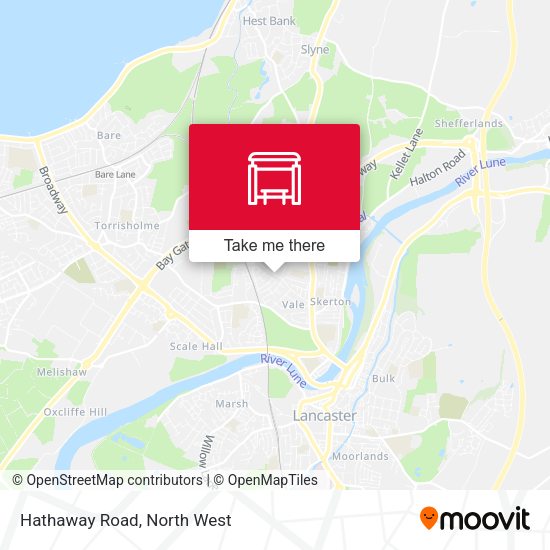 Hathaway Road map