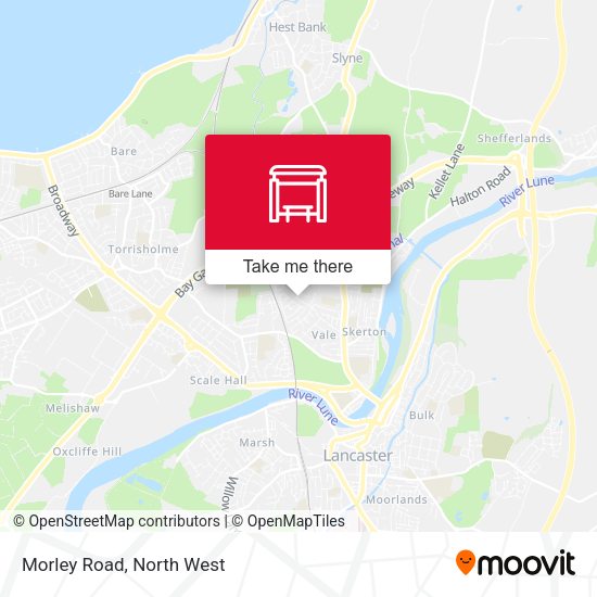 Morley Road map