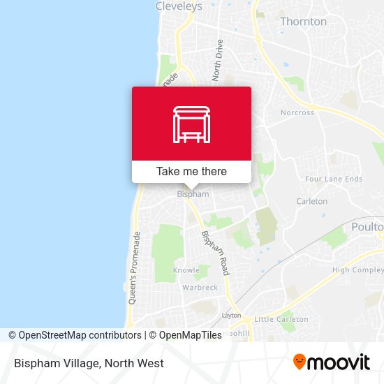 Bispham Village map