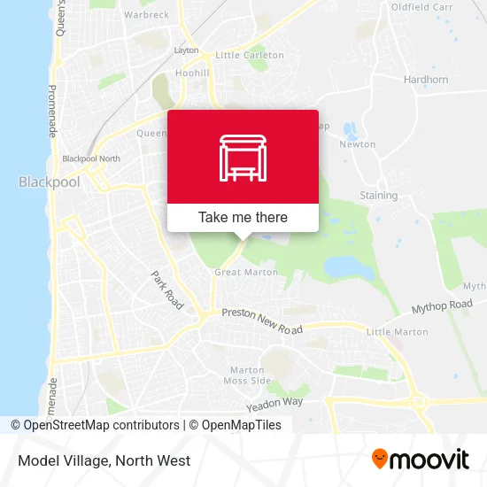 Model Village map