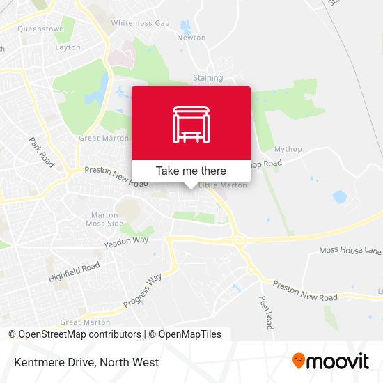 Kentmere Drive map
