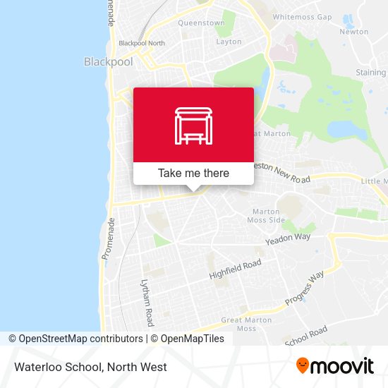 Waterloo School map
