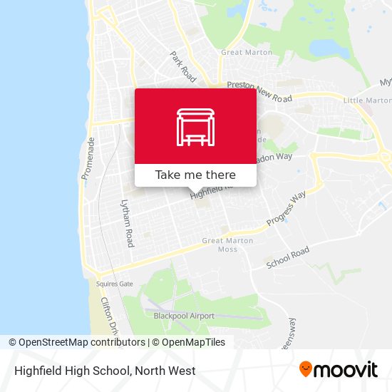 Highfield High School map