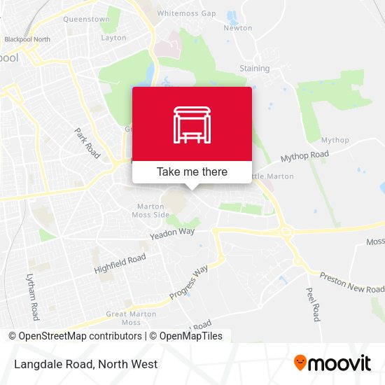 Langdale Road map