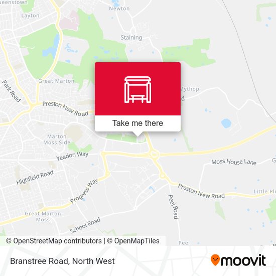 Branstree Road map