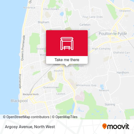 Argosy Avenue map