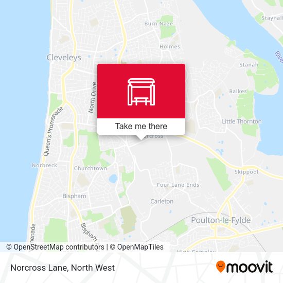 Norcross Lane map