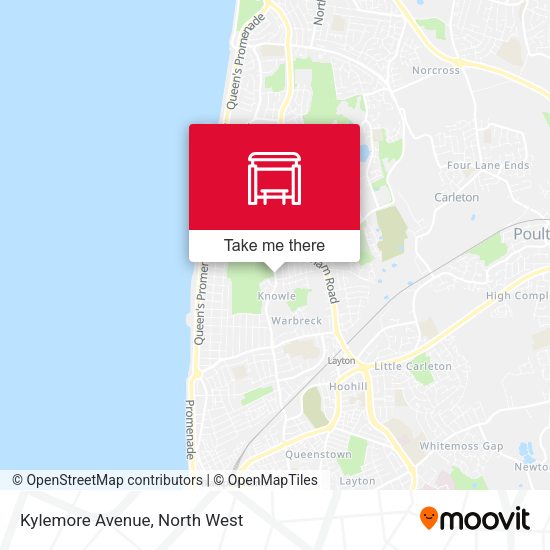 Kylemore Avenue map