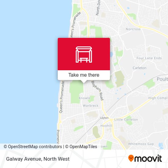 Galway Avenue map