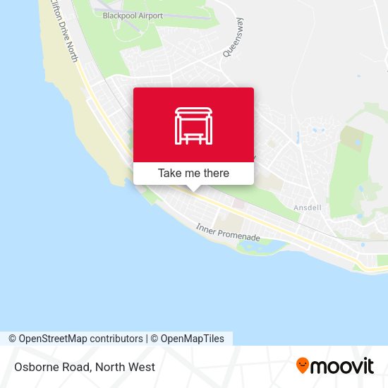 Osborne Road map