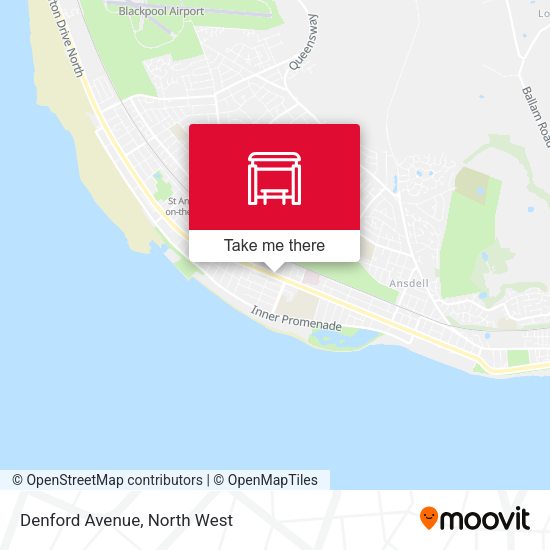 Denford Avenue map