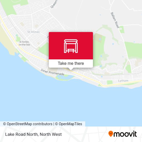 Lake Road North map