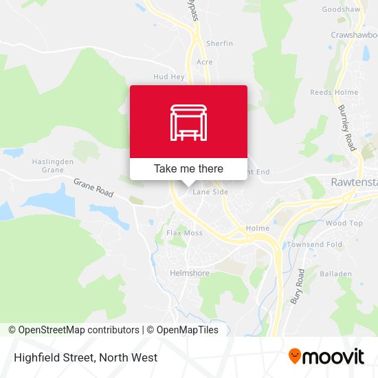 Highfield Street map