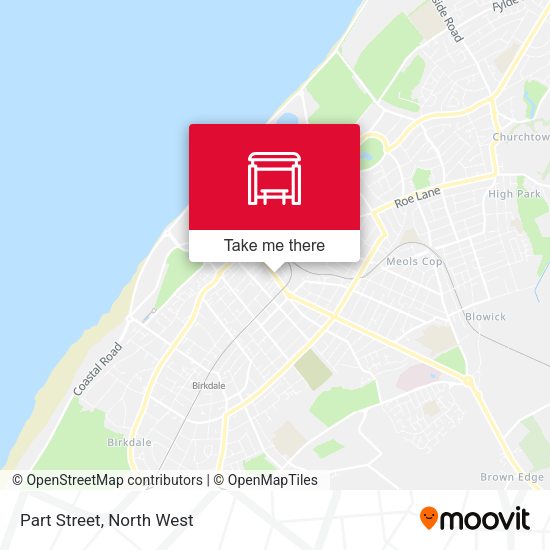 Part Street map