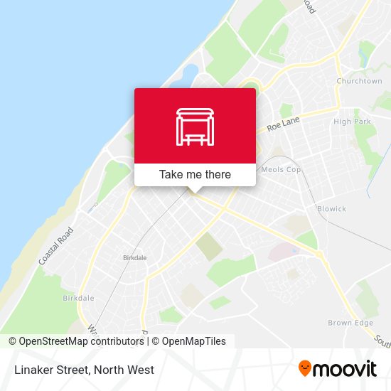 Linaker Street map
