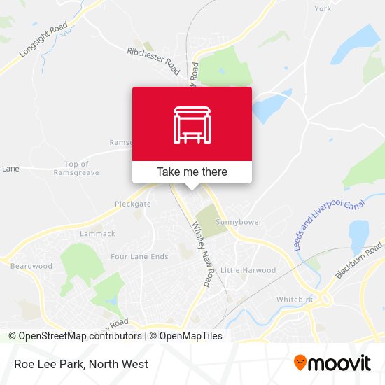 Roe Lee Park map