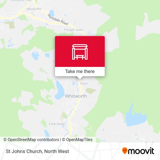 St Johns Church map