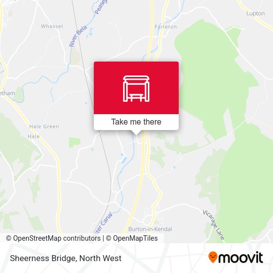 Sheerness Bridge map