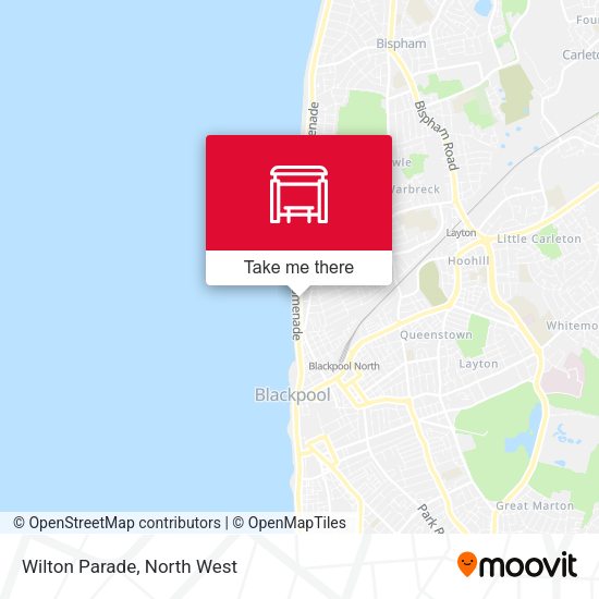 Wilton Parade map